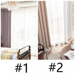 Cortina Moderna Sob Medida, Blackout, Jacquard, Para Sala De Estar