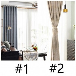 Cortina Geométrica De Luxo Sob Medida, Cortina Blackout Jacquard Para Sala De Estar E Quarto