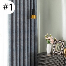 Cortina Geométrica De Luxo Sob Medida, Cortina Blackout Jacquard Para Sala De Estar E Quarto