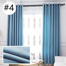 Cortinas Nórdicas De Veludo E Linho Em Cores Sólidas, Cortinas Blackout Feitas Sob Medida
