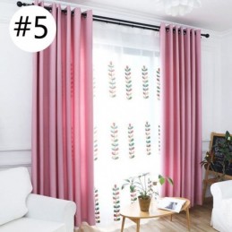 Cortinas Nórdicas De Veludo E Linho Em Cores Sólidas, Cortinas Blackout Feitas Sob Medida