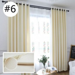 Cortinas Nórdicas De Veludo E Linho Em Cores Sólidas, Cortinas Blackout Feitas Sob Medida