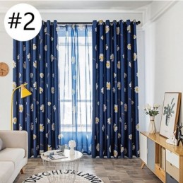 Cortina Blackout Sob Medida Cortina Estampada Flor Americana
