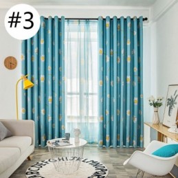 Cortina Blackout Sob Medida Cortina Estampada Flor Americana