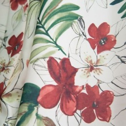 Cortinas Estilo Americano Estampadas Com Plantas