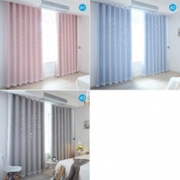 Cortina Blackout Fresh Max Feita Sob Medida Cortina Hollow Star Com Transparência Para Quarto Infantil