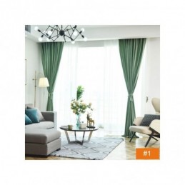 Cortinas Personalizadas De Veludo Holandês Semi Blackout Estilo Japonês