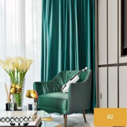 Cortinas Personalizadas De Veludo Holandês Semi Blackout Estilo Japonês