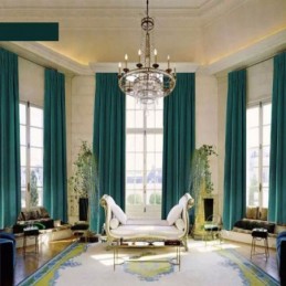 Cortina Grande De Veludo...