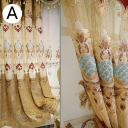 Cortina De Chenille Feita Sob Medida Cortina Estilo Europeu Tratamento De Janela