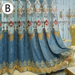 Cortina De Chenille Feita Sob Medida Cortina Estilo Europeu Tratamento De Janela