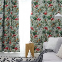 Cortina Blackout Flamingo...