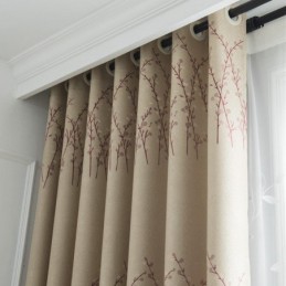 Cortina Sob Medida Cortina Americana Com Jacquard