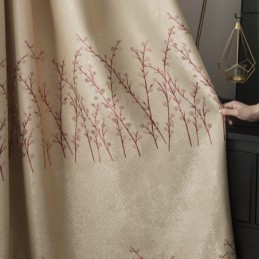Cortina Sob Medida Cortina Americana Com Jacquard