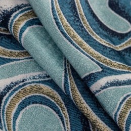 Cortinas Estampadas De Chenille Blackout Escandinavas