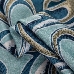 Cortinas Estampadas De Chenille Blackout Escandinavas