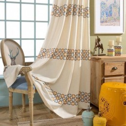 Cortina Blackout De Algodão...