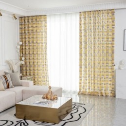 Cortina Estampada Sob...