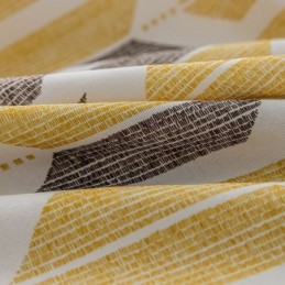 Cortina Estampada Sob Medida Cortina Estilo Nórdico Algodão