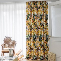 Cortina De Algodão Sob...