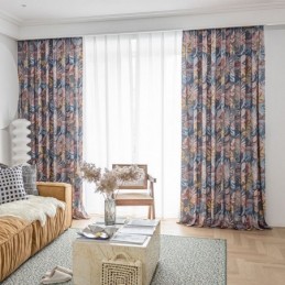 Cortina De Algodão Feita...