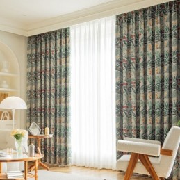 Cortina De Algodão Sob...