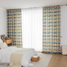 Cortina De Algodão Sob...