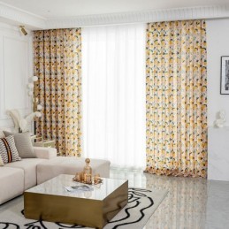 Cortina De Algodão Sob...