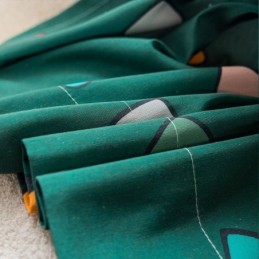 Cortina De Algodão Sob Medida Cortina Estilo Nórdico Com Estampa De Coração