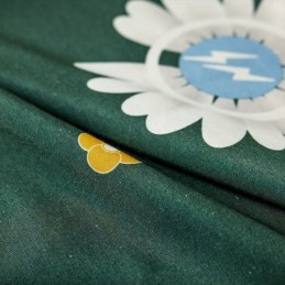 Cortina De Algodão Sob Medida Cortina Com Estampa Floral Estilo Nórdico