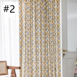 Cortina De Algodão Sob Medida Cortina Estampada Estilo Nórdico