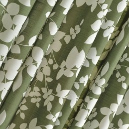 Cortina Blackout Sob Medida Cortina Estilo Nórdico Com Estampa Floral Para Sala De Estar E Quarto