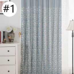 Cortina Blackout De Algodão Sob Medida, Cortina Bordada Com Videira, Estilo Nórdico Para Sala De Estar E Quarto