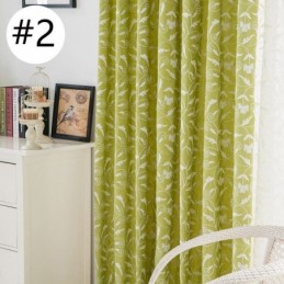 Cortina Blackout De Algodão Sob Medida, Cortina Bordada Com Videira, Estilo Nórdico Para Sala De Estar E Quarto