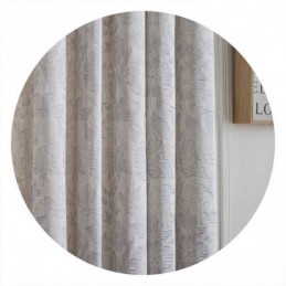 Cortina Blackout Nórdica Sob Medida, Linho, Jacquard, Para Sala De Estar E Quarto