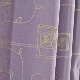 Cortina Blackout De Algodão Sob Medida, Estilo Nórdico, Bordada Para Sala De Estar E Quarto