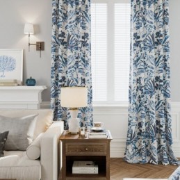 Cortina Com Estampa De...