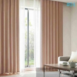 Cortinas Blackout De Linho Modernas De Cor Lisa Premium Personalizadas Para Sala De Estar E Jantar