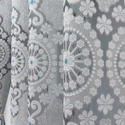 Cortinas Bordadas Europeias Cortina Blackout Feita Sob Medida Para Sala De Estar E Quarto