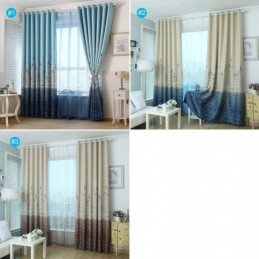 Cortina Azul Estampada Com Castelo Feita Sob Medida Cortina Nórdica Popular Para Quarto Infantil Tecido Para Quarto