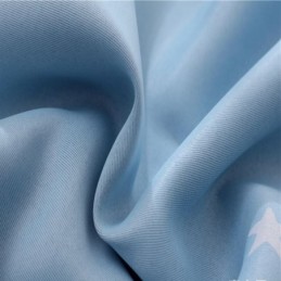Cortina Azul Estampada Com Castelo Feita Sob Medida Cortina Nórdica Popular Para Quarto Infantil Tecido Para Quarto