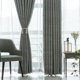 Cortina Sob Medida Cortina Com Folhas Estampadas Cortina Blackout Americana