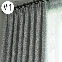 Cortina Sob Medida Cortina Com Folhas Estampadas Cortina Blackout Americana