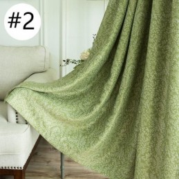 Cortina Sob Medida Cortina Com Folhas Estampadas Cortina Blackout Americana