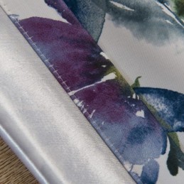 Cortina Sob Medida Cortina Com Estampa Floral Americana Cortinas Blackout Semi