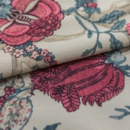 Cortina De Poliéster Sob Medida Cortina Blackout Com Estampa De Flores Americanas