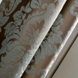 Cortina Blackout Europeia Max Feita Sob Medida Cortina De Luxo Em Jacquard Damasco Para Quarto