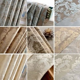 Cortina Blackout Europeia Max Feita Sob Medida Cortina De Luxo Em Jacquard Damasco Para Quarto