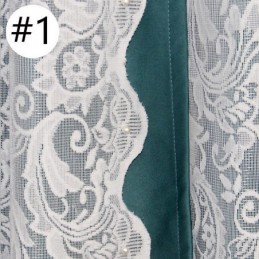 Cortina Blackout Estilo Nórdico Feita Sob Medida, Cortina Com Tecido Jacquard Integrado