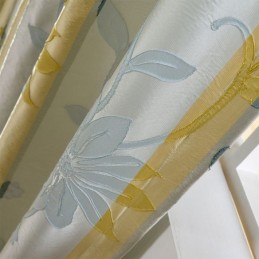 Cortinas Blackout Nórdicas, Cortina Jacquard Floral, Feita Sob Medida, Para Sala De Estar E Quarto